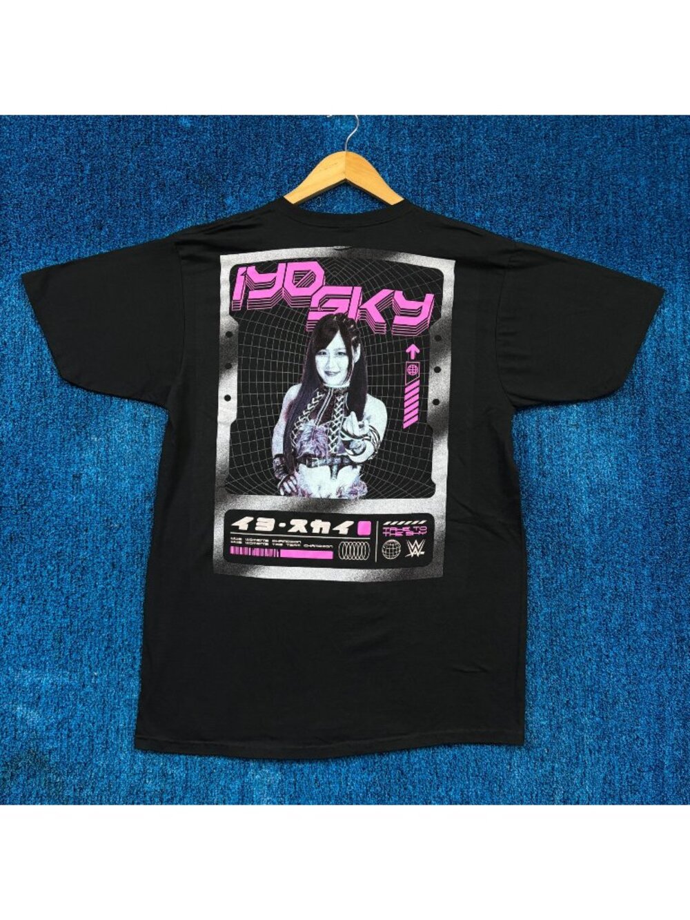 Iyo Sky Genius of the Sky WWE Womens Champion Promo Tee L